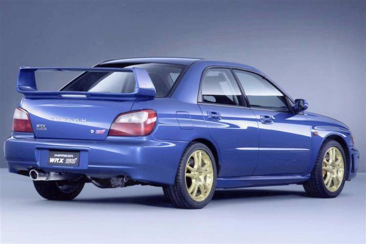 2003 subaru impreza wrx sti 0-60