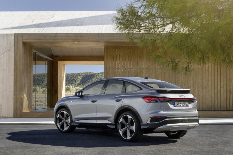 Audi Q4 Sportback etron review Car review RAC Drive