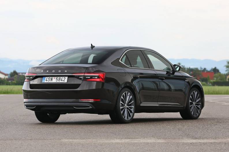 Skoda Superb review Car review RAC Drive