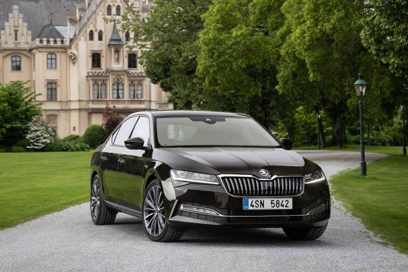 Skoda Superb review Car review RAC Drive