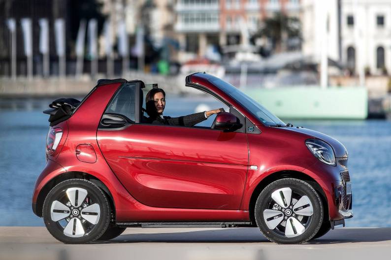 smart EQ fortwo cabrio review Car review RAC Drive