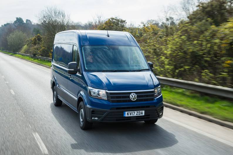 Volkswagen Crafter review Car review RAC Drive