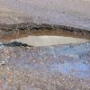 Huge pothole ‘takes out’ five cars in just one hour
