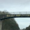 Middle-lane hoggers targeted by vigilante graffiti on the M6