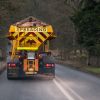 What to do if you get stuck behind a gritter