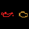 Oil warning light: causes and solutions