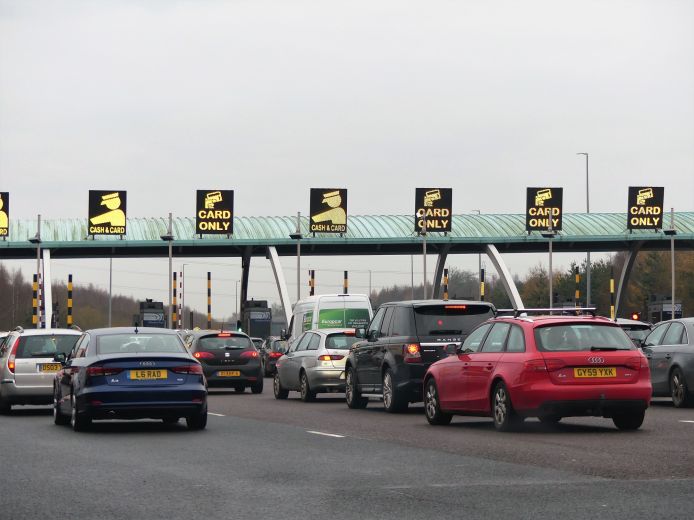 Slashed fuel duty income for the Treasury ‘could lead to more UK toll roads’ 