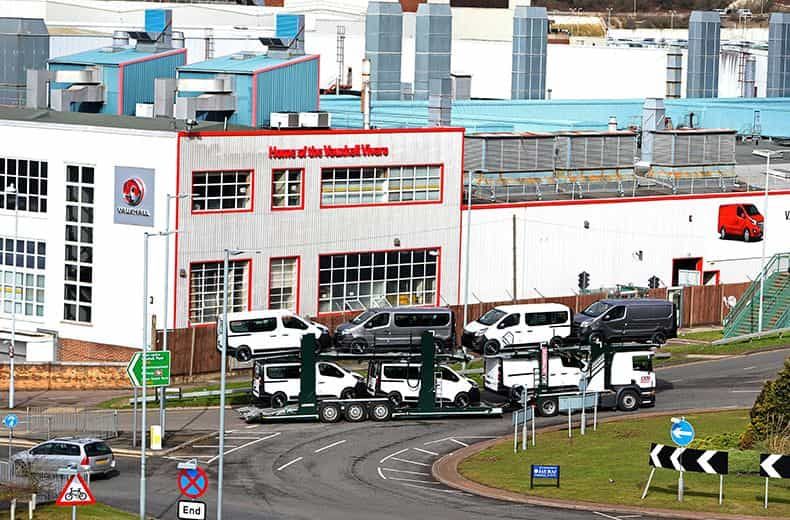 How has the UK car industry responded to the coronavirus crisis?
