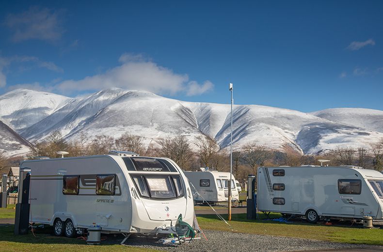 How to make the most of a winter camping trip in your camper or caravan