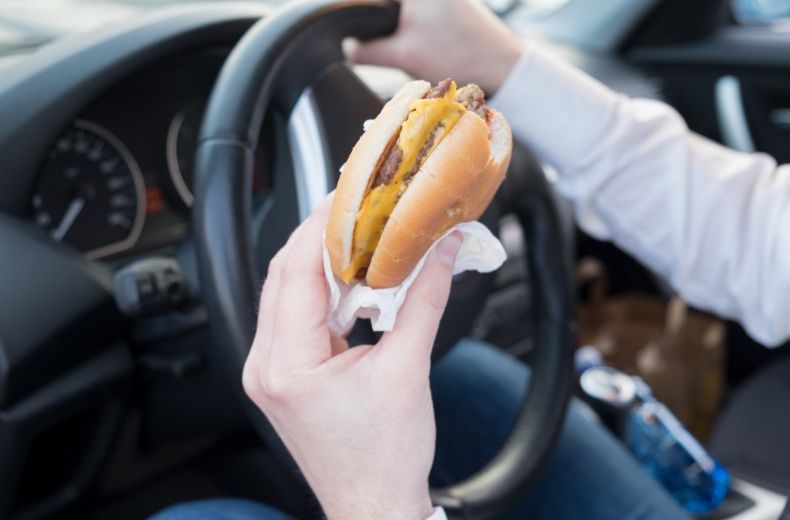 Supersized fines for fast food drivers