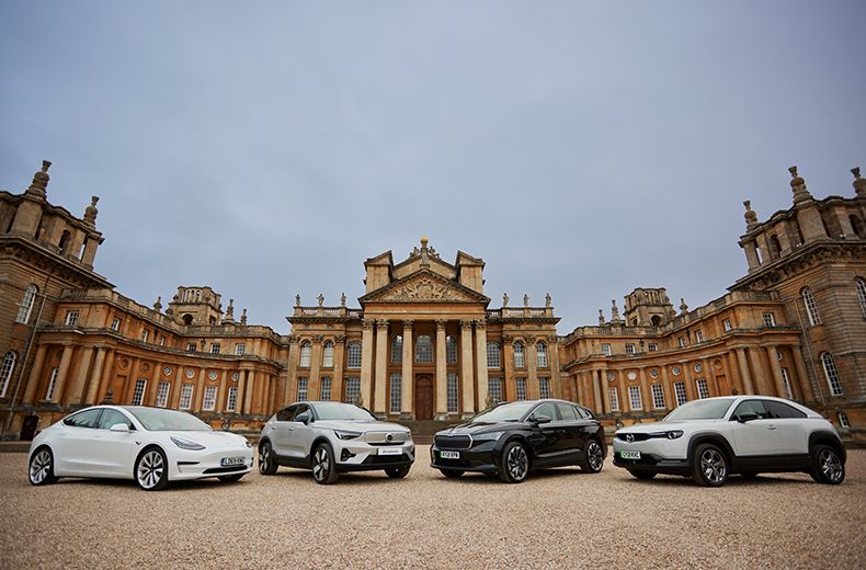 RAC announce partnership with EV LIVE at Blenheim Palace