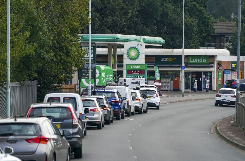 Drivers reassured there’s no shortage of fuel but panic buying will worsen situation