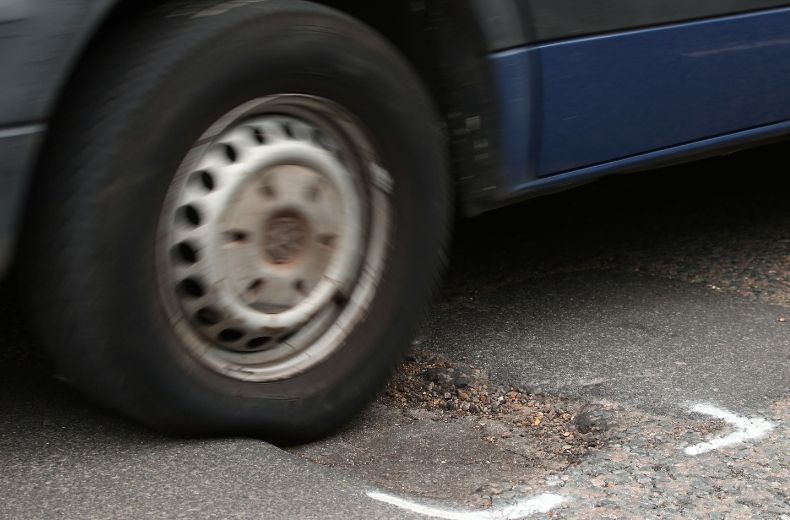 Councils taking days to repair severe potholes   