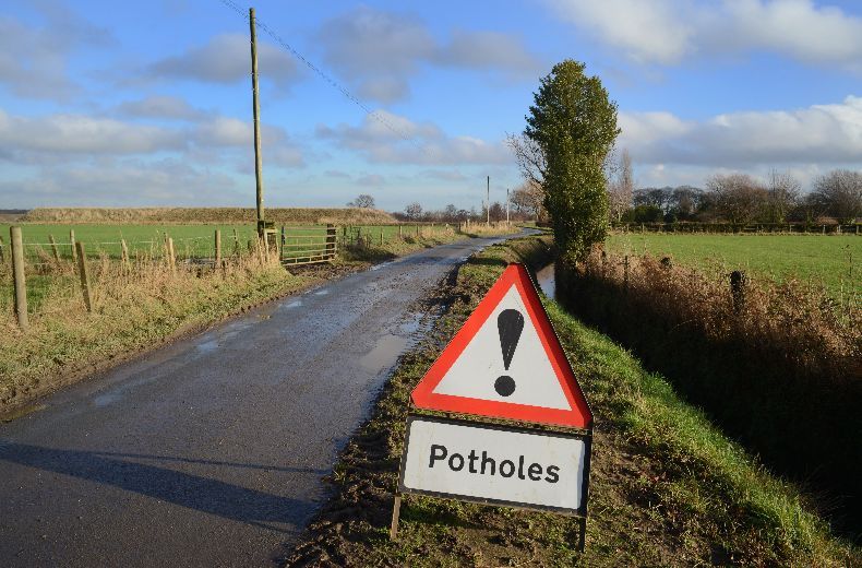 'Suspension-destroying' potholes are plaguing heavily damaged UK roads