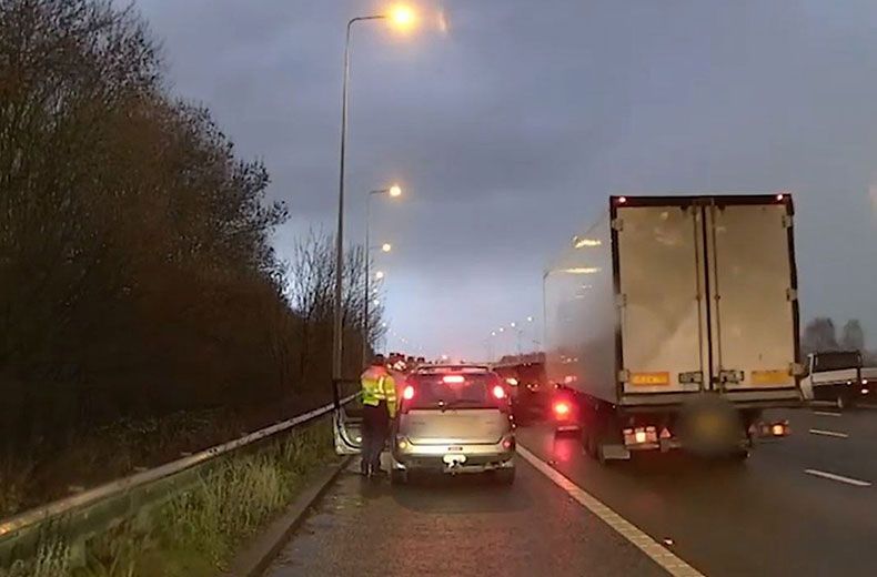 Video: Shocking footage shows pile-up caused by driving too close