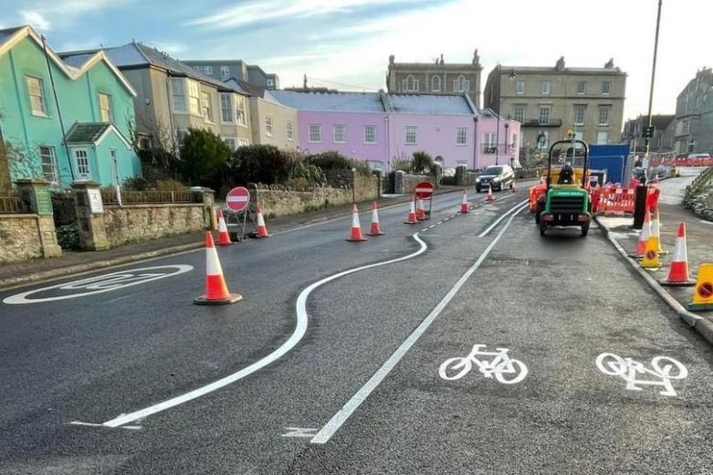 Seaside town makes waves with bizarre new road scheme