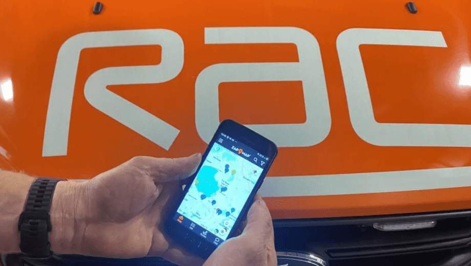RAC partners with Zap-Map to help EV members get back on the road faster