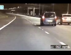 Watch: Social media shame for middle-lane hogger