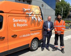 RAC offers more drivers than ever the convenience of getting their cars serviced or repaired at home or work