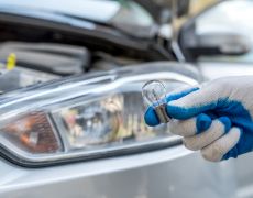 How to change a car headlight bulb