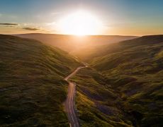 Buttertubs Pass - England's most spectacular road