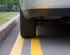 Will I get a fine if I break down on a double yellow?