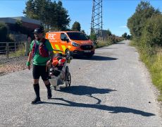 RAC patrol Lee Wingate closing in on world record charity run