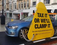Tax evasion hotspots revealed as DVLA clamps down on untaxed cars
