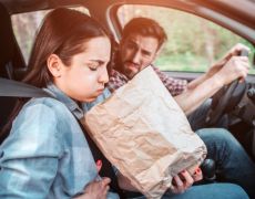 A fifth of motorists suffer car sickness - how to reduce nausea
