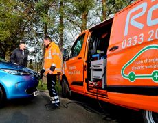 RAC develops the UK’s first lightweight EV-charger