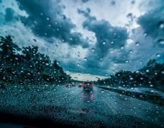 Advice for driving in heavy rain and floods