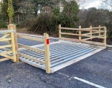 Cattle grid sends cars off the road in Somerset after their emergency brake sensors mistake it for a wall