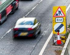 New 60mph speed limits through motorway roadworks have been given the green light