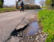 Pothole-ridden local roads named as number-one concern for drivers