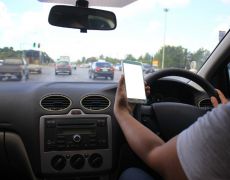 Driver caught distracted at wheel nine times in four years