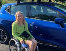 The Welsh vlogger with cerebral palsy who's fighting discrimination by driving