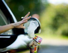 Litterbug drivers caught on camera to be hit with £120 fines