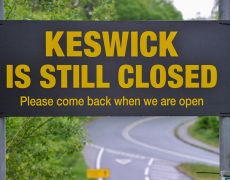 Fed-up Lake District locals put up fake signs and roadblocks to keep tourists away