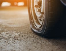 Climate activists let down tyres on 