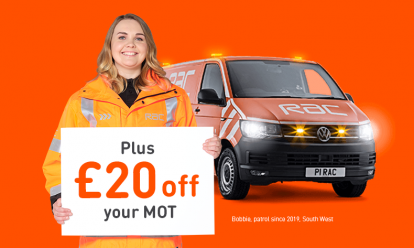Get £20 off your MOT